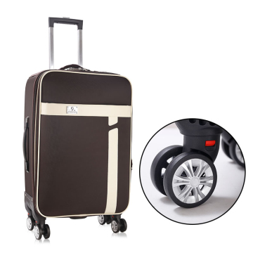 Lightweight waterproof oxford luggage with removable wheels