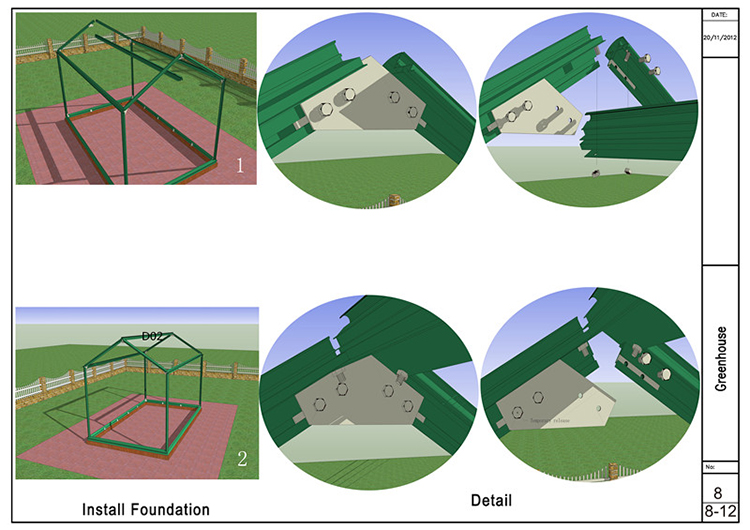 6'×8'×6' pc-garden-greenhouse3