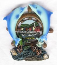 polyresin dolphin souvenirs plates