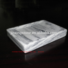 natural grey marble soap holder/natural grey marble soap dish