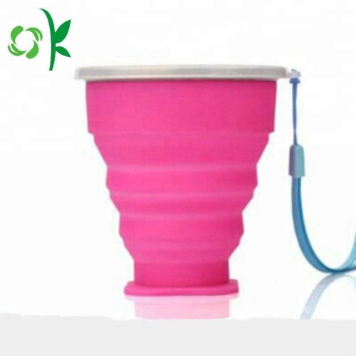 Cốc gấp silicone uống di động ngoài trời