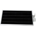 Farola solar led de 90w en una luz