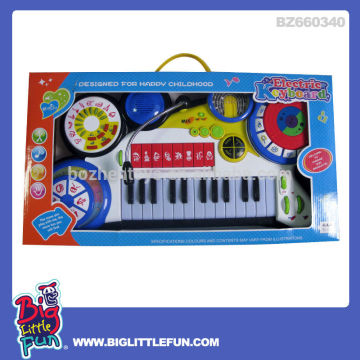 Mini electric toy piano keyboard