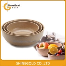 Compostable fiber bowl