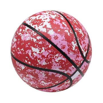 Custom rubber basket ball size 7