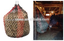 (hay net round bale) hay bale height ,grande slow hay bag horse strap type rate(sample) ,horse hay feed saver netting mesh 2.5cm