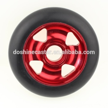 100mm alloy aluminium polyurethane inline skate wheel ski scooter wheel