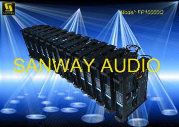 Switch Pa System Amplifiers , Pro Audio Amplifiers Fp10000q
