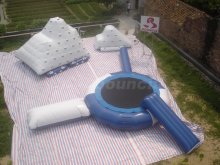 Commercial Grade And Durable Water Trampoline With Slide Trc07