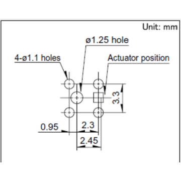 Universal type Detection switch