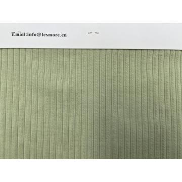 92% Polyester 8% Spandex Rib Fabric