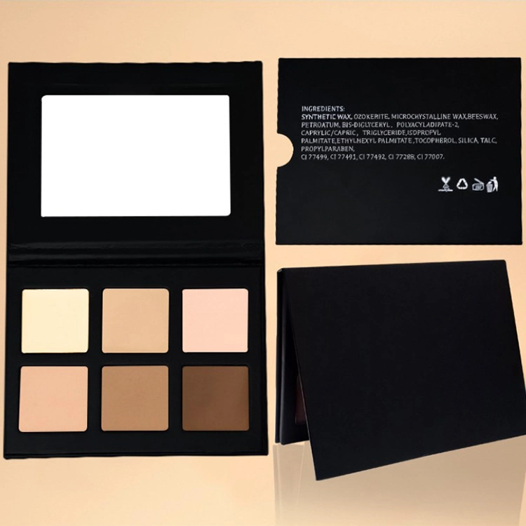 2021 Cosmetic Cream Concealer Palette 6 Colors Cream Palette Concealer Makeup