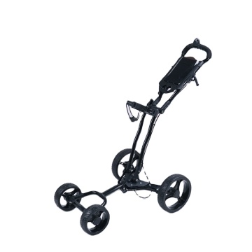 Carrello da golf pieghevole con chiave elettrica 4 ruote