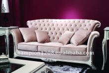 Hotel fabric sofa luxury fabric sofa