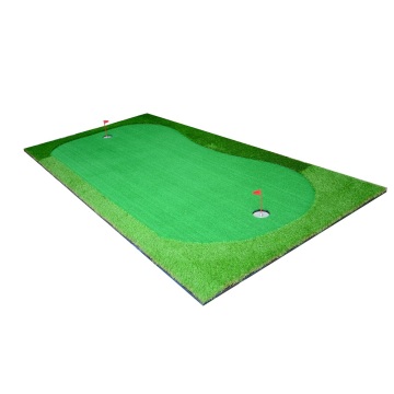 Golf Putting Green Turf Mat sur béton