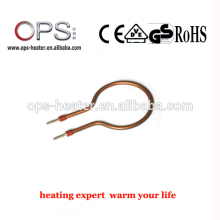 Electric steam iron generator heating element