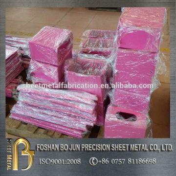 customized pink painting equipment box machine enclosure manufacturer