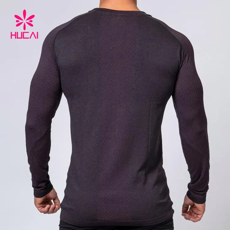 Custom Logo Men Sweatshirts Pullover Professional Gym Men Long Sleeve Shirts