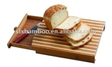Multi-function bamboo cutting board with drawer