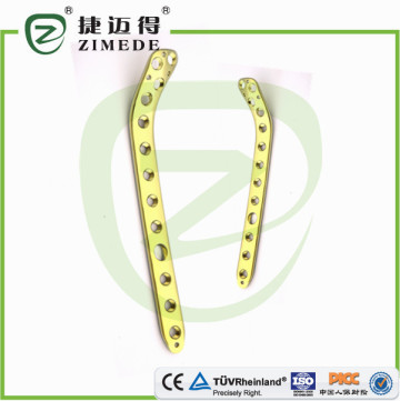 Tibial proximal lateral locking compression plate surgical devices