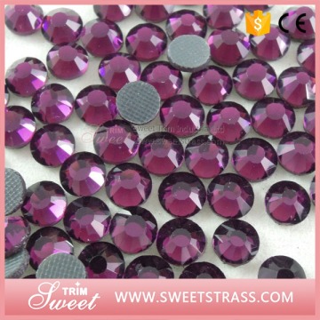 1440pcs loose diamond garment colorful flatback hotfix rhinestone