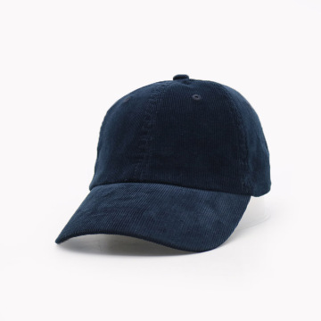 Adjustable Blank Corduroy Baseball Cap