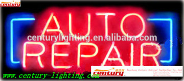 auto repair neon sign