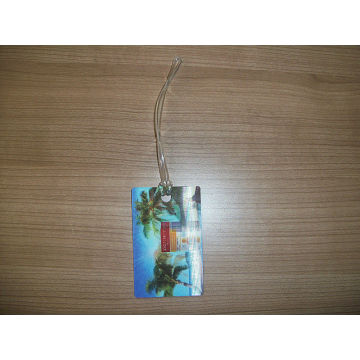2015 Portable Mini Plastic Hang Tag with 3D Effect