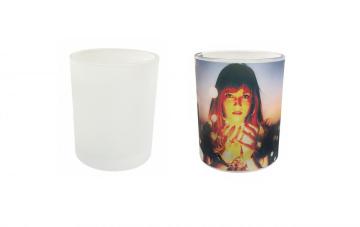 7oz Frosted Sublimation Glass Lantern