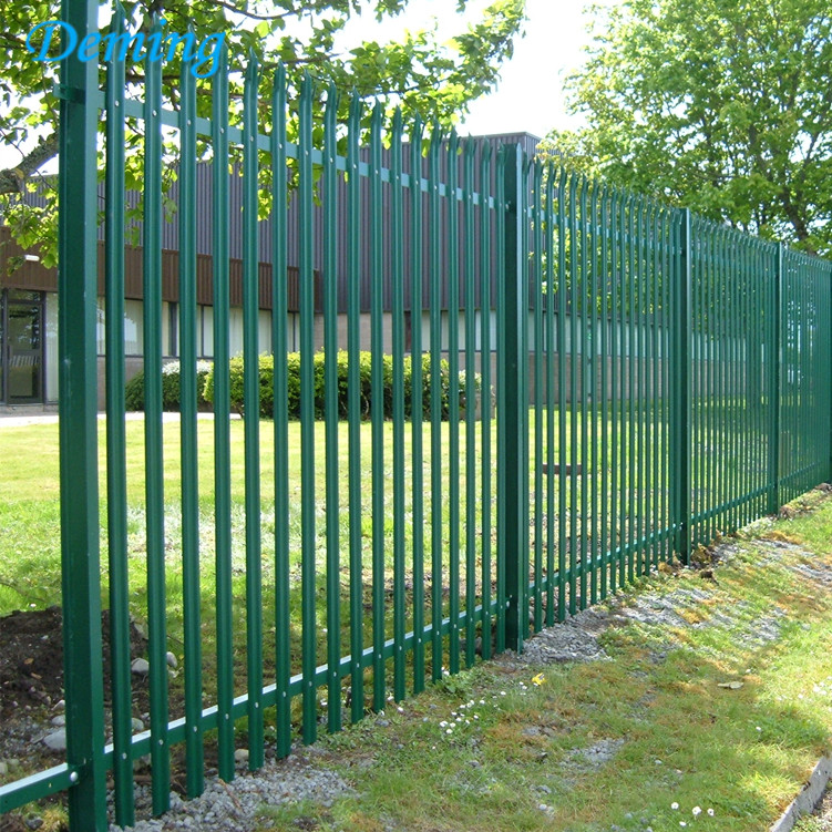 Good Quality Commercial Industrial Steel Security Palisade Fencing