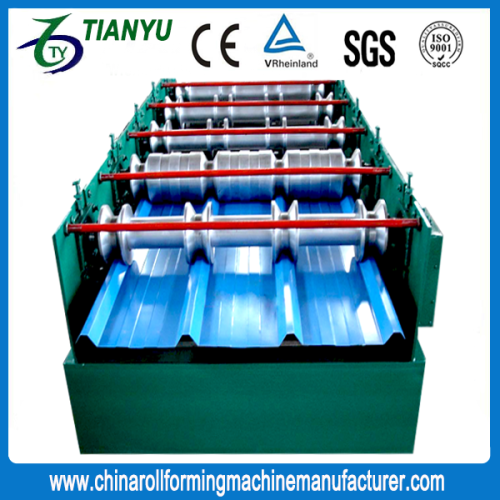 High Quality Colored Steel Roof Tile And Wall Roll Making Machine
