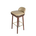 Modern replica Beetley bar stool by leather