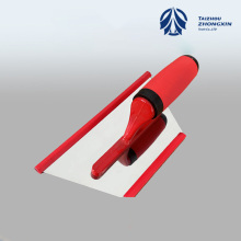 Redhandled Stainless Steel Home Improvement Finishing Trowel