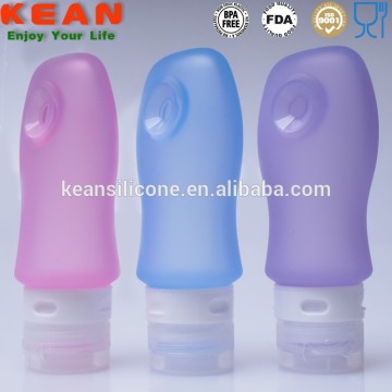 Portable Emulsion Packing Bottle Save Space Traveling Silicone Bottle