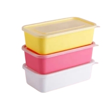 Disposable 1000ml Microwavable PP Food Containers with Lids for Takeaway Packaging