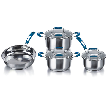 7pcs silicone cookware set