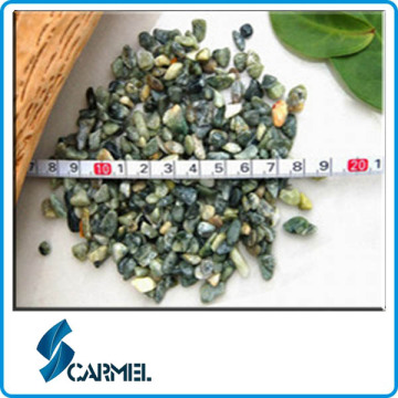 Popular Green Washed Pebbles Tiles for Garden