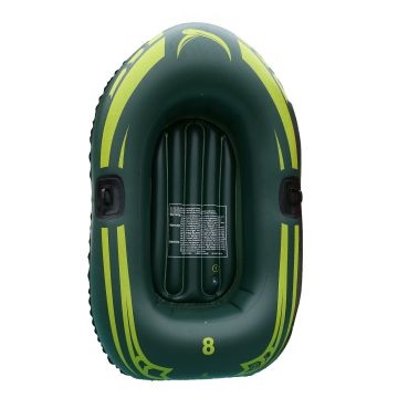 Five Person Green Inflatable Kayak for Pools, Beaches, Lakes, and Parties
