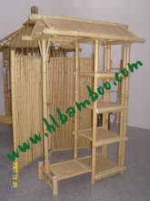 Natural Tonkin bamboo tiki bar