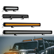 ECE R112 R10 R7 P8 Dual Row 32 Inch Offroad LED Light Bar with White Amber Position Lights
