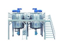 stainless steel agitator tank, liquid agitator, jacket kettle with agitator from Sina Ekato