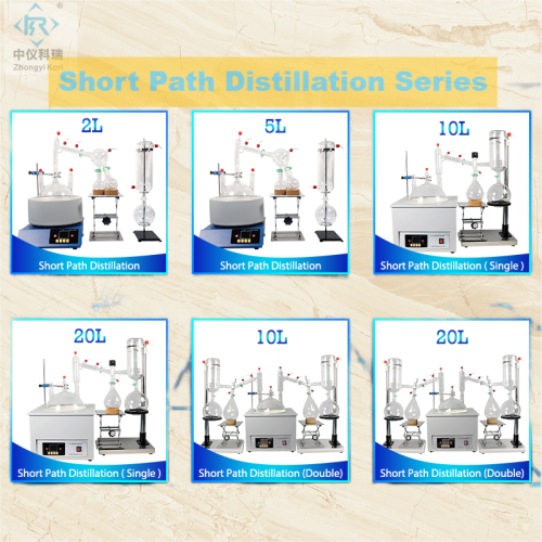 Laboratorio de precios de fábrica de la destilación de acceso directo CBD 2L 5L 10L 20L llave en mano