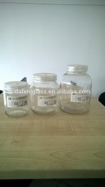 various plant tissue culture glass bottle vessels with plastic cap china manufacturer