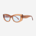 Rectangle and Vintage acetate female sunglasses