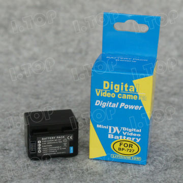 High Quality Camcorder Digital Battery BP-727 Battery for Canon