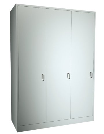 Stainless steel hospital cabinet wardrobe