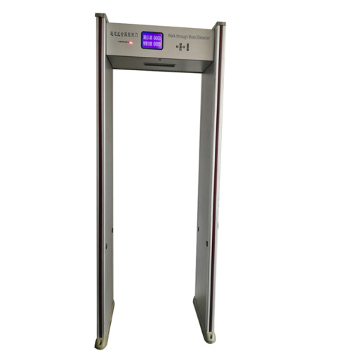 walkthrough metal detector gate for security