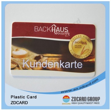 Customer Card/Consumption Card (ZD-2009)