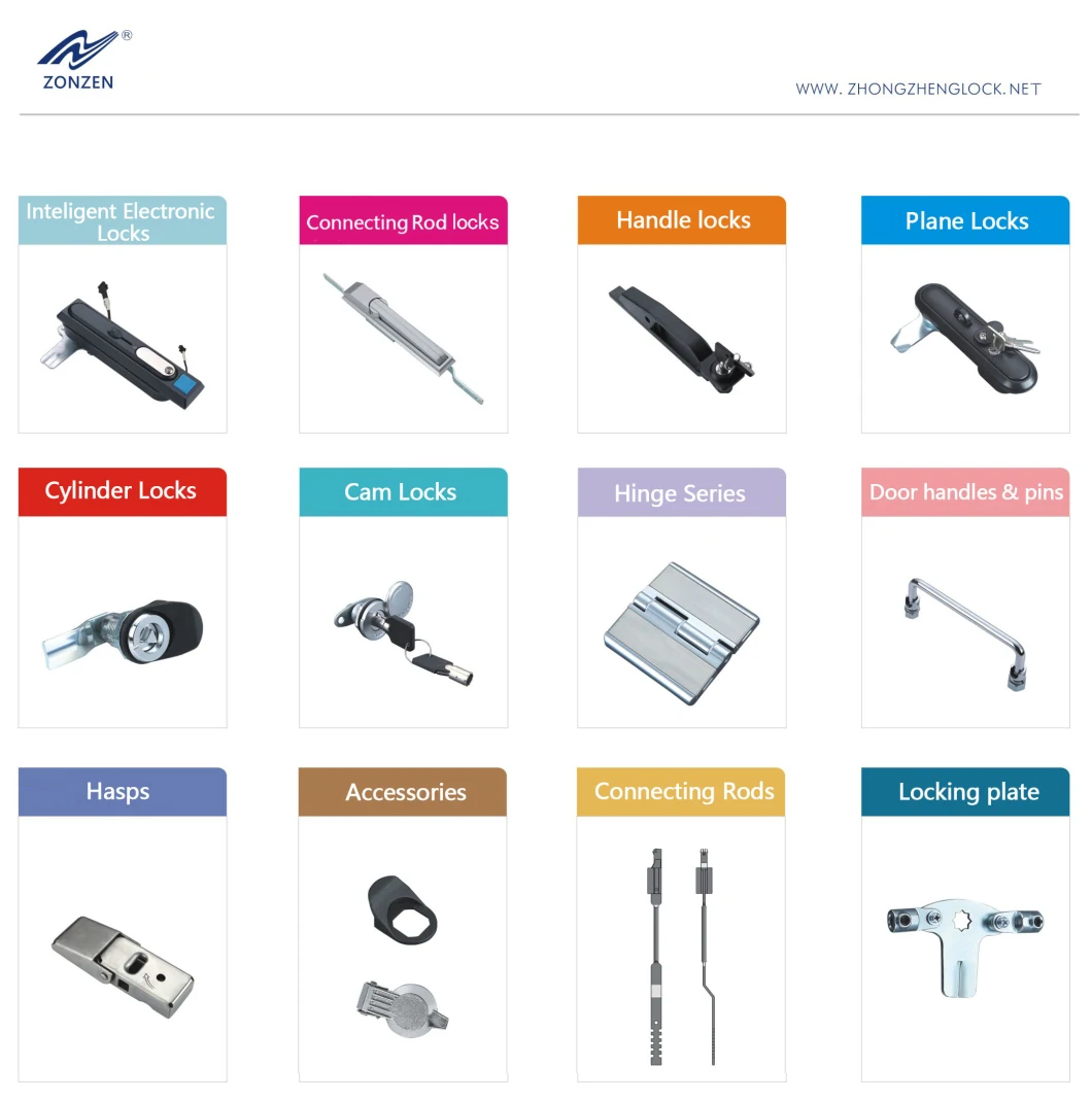 Zonzen แกนล็อคโลหะผสมสังกะสีขนาดเล็กใหม่ Ms402-10