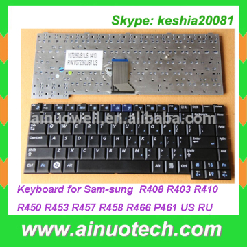 AR laptop Keyboard for Samsung R408 R403 R410 R450 R453 R457 R458 R466 P461 US RU Keyboard